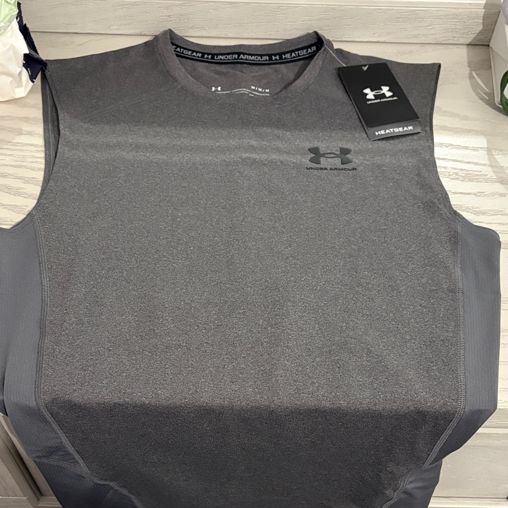 Under Armour Men's Charcoal Tank Top